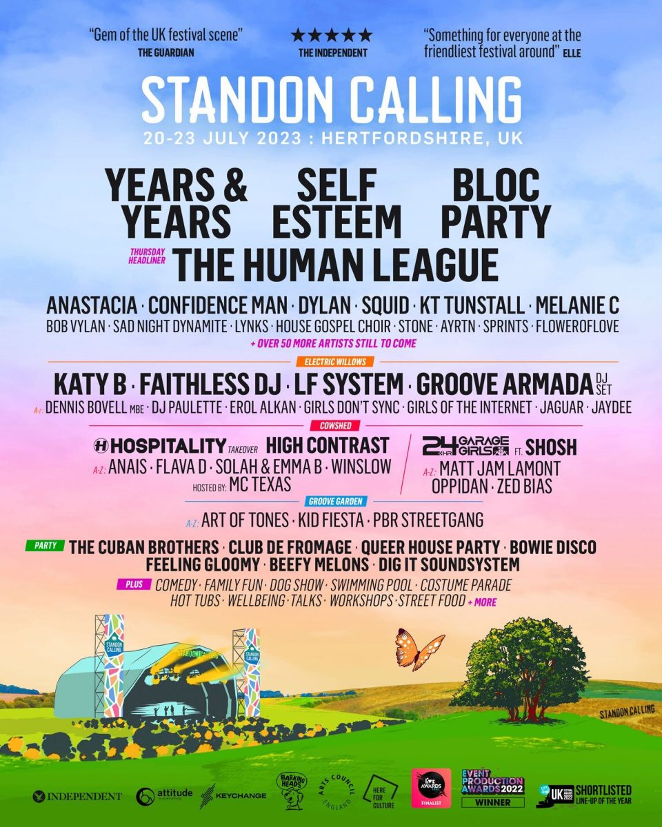 Standon Calling 2023 Line Up Poster